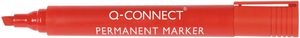 Q-CONNECT permanente marker, 2-5 mm, schuine punt, rood