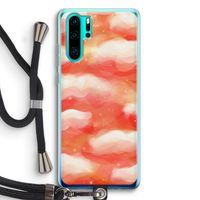 Lichte Wolken: Huawei P30 Pro Transparant Hoesje met koord
