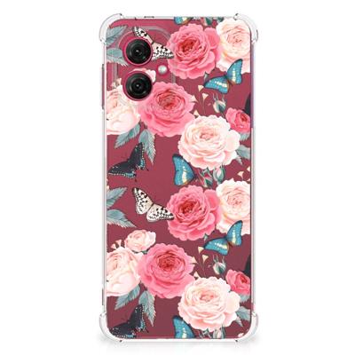 Motorola Moto G55 Case Butterfly Roses Motorola Moto G55 Case Butterfly Roses
