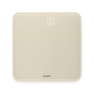 Brabantia ReNew personenweegschaal tot 180kg op batterijen Soft Beige 223440