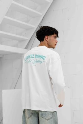 Croyez Art Gallery Longsleeve Heren Wit - Maat M - Kleur: Wit | Soccerfanshop