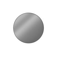 Looox Spiegel Black Line Round, matt black frame, diameter 70 cm - thumbnail