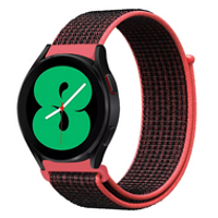 Sport Loop nylon bandje - Rood/oranje - Samsung Galaxy Watch 4 - 40mm / 44mm