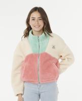 Sweater met rits meisje Bock Party Polar RIP CURL wit