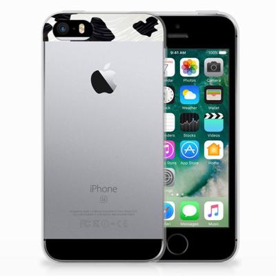 Apple iPhone SE | 5S | TPU Hoesje | Koeienvlekken