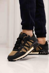 Cruyff Fearia Hex-Tech Sneakers Heren Zwart/Goud - Maat 40 - Kleur: GoudZwart | Soccerfanshop
