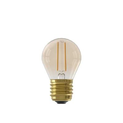 LED Filament Lamp - E27 - Kogel P45 - Goud