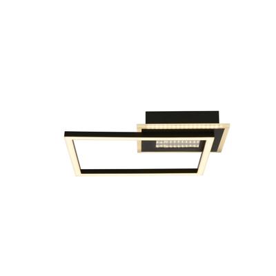 Searchlight PlafondlampQuadrate zilvergrijs - 44250BK