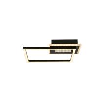 Searchlight PlafondlampQuadrate zilvergrijs - 44250BK