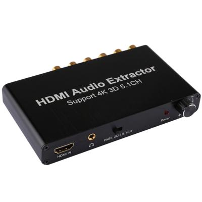 4K 3D HDMI 5.1CH Audio Decoder Extractor
