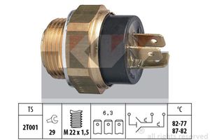 Kw Temperatuurschakelaar 550 604