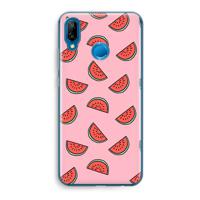 Watermeloen: Huawei P20 Lite Transparant Hoesje - thumbnail