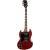 Gibson Modern Collection SG Standard LH Heritage Cherry linkshandige elektrische gitaar met softshell koffer