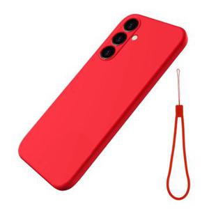 Samsung Galaxy A25 Liquid Siliconen Hoesje - Rood