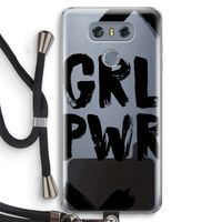 Girl Power #2: LG G6 Transparant Hoesje met koord