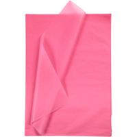 Tissuepapier, vel 50x70 cm, 17 gr, roze, 25 vel/ 1 doos