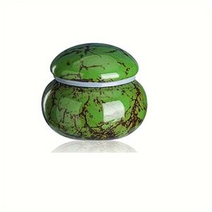 Handgemaakte Groene Keramische Mini-Urn - Home & Living - Spiritueelboek.nl