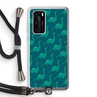 Diplodocus: Huawei P40 Transparant Hoesje met koord