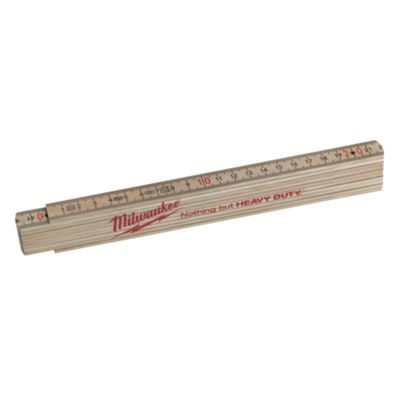 Milwaukee Accessoires Vouwmeter Slim - 2m - 4932459303