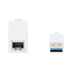 Manhattan Gigabit Ethernet Adapter Netwerkadapter 1 GBit/s USB 3.2 Gen 1 (USB 3.0)