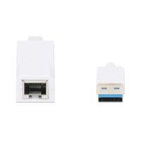 Manhattan Gigabit Ethernet Adapter Netwerkadapter 1 GBit/s USB 3.2 Gen 1 (USB 3.0) - thumbnail