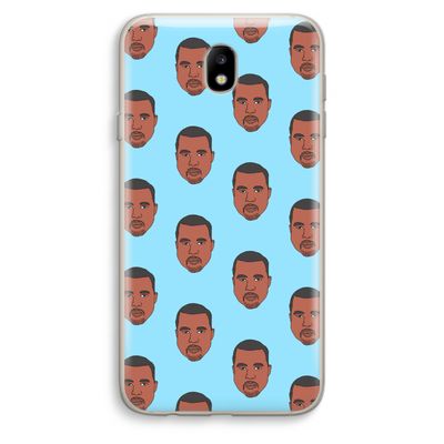 Kanye Call Me?: Samsung Galaxy J7 (2017) Transparant Hoesje