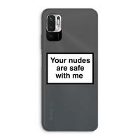 Safe with me: Xiaomi Redmi Note 10 5G Transparant Hoesje