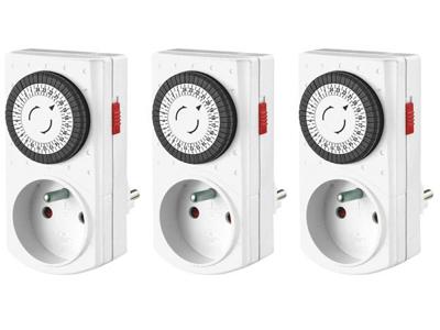 Set met 3 mini 24 u-timers penaarde (e305dm) - Velleman