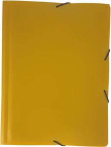 Bronyl Nature elastomap, voor ft A5, uit PP, mosterdgeel