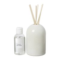 Diffuser vanilla & warm musk - beige - ø7.7x11.8 cm