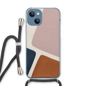 Geo #2: iPhone 13 Transparant Hoesje met koord
