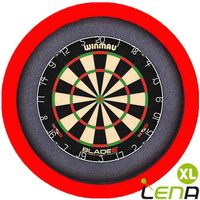 LENA Dartbord Verlichting BASIC XL (Rood)