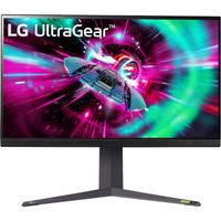 LG UltraGear 32GR93U-B gaming monitor 2x HDMI, 1x DiplayPort, USB-A, USB-B, 144 Hz