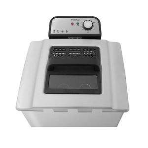 Inventum GF750S friteuse Frituurpan 5 l Dubbel Roestvrijstaal Vrijstaand 3000 W