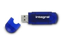 Integral 16GB USB2.0 DRIVE EVO BLUE USB flash drive USB Type-A 2.0 Blauw - thumbnail