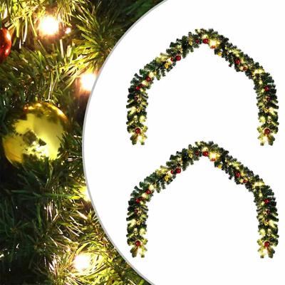 Kerstslinger 2 pcs Groen 40 m PVC