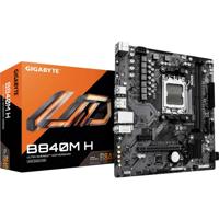 Gigabyte B840M H Moederbord Socket AMD AM5 Vormfactor Micro-ATX Moederbord chipset AMD® B840