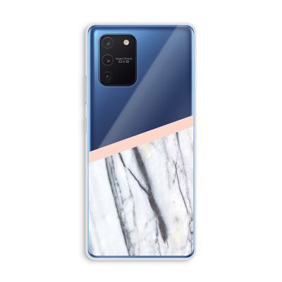 A touch of peach: Samsung Galaxy Note 10 Lite Transparant Hoesje