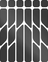 rie:sel design Reflex Decals Set 're:flex' black