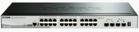 D-Link DGS-1510 Managed L3 Gigabit Ethernet (10/100/1000) Zwart - thumbnail