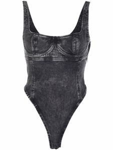 Diesel corset D-Gellert-Ne en jean - Gris