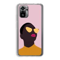 Yellow glasses: Xiaomi Redmi Note 10S Transparant Hoesje