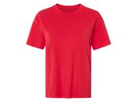 esmara Lidl dames T-shirt (Rood, L (44/46))