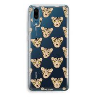 Tijger: Huawei P20 Transparant Hoesje