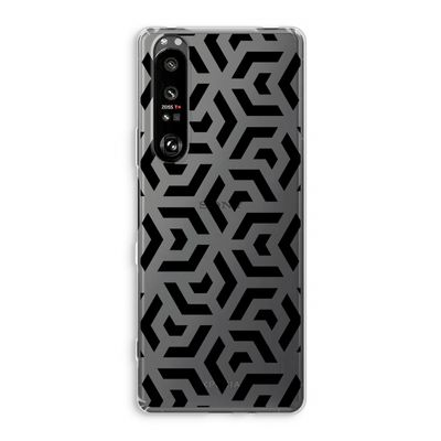 Crazy pattern: Sony Xperia 1 III Transparant Hoesje