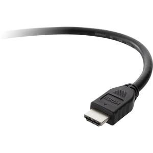 Belkin F3Y017bt3M-BLK HDMI-kabel HDMI Aansluitkabel HDMI-A-stekker, HDMI-A-stekker 3.00 m Zwart 4K UHD