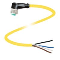 Pepperl+Fuchs 456412 Sensor/actuator connector, geassembleerd Aantal polen (sensoren): 4 20 m 1 stuk(s)