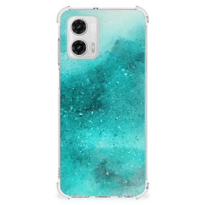 Back Cover Motorola Moto G73 Painting Blue Back Cover Motorola Moto G73 Painting Blue