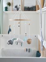 LOVELY NATURE muziekdoos met biokatoenen speelgoed* groen