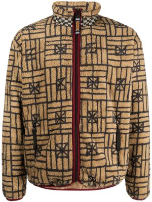 KAPITAL Fleece bomberjack - Bruin